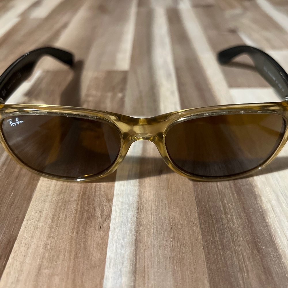 Ray Ban New Wayferer Bicolor Honey + Black